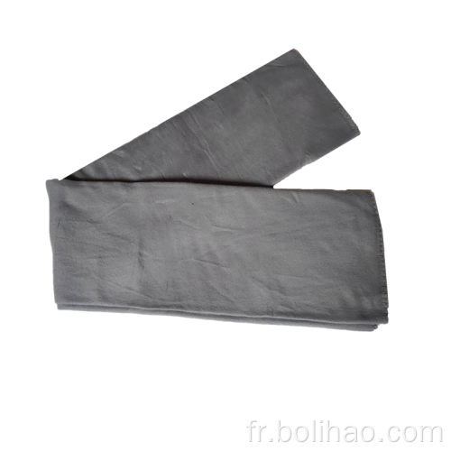 Jeté de couverture en molleton polaire surélevé double